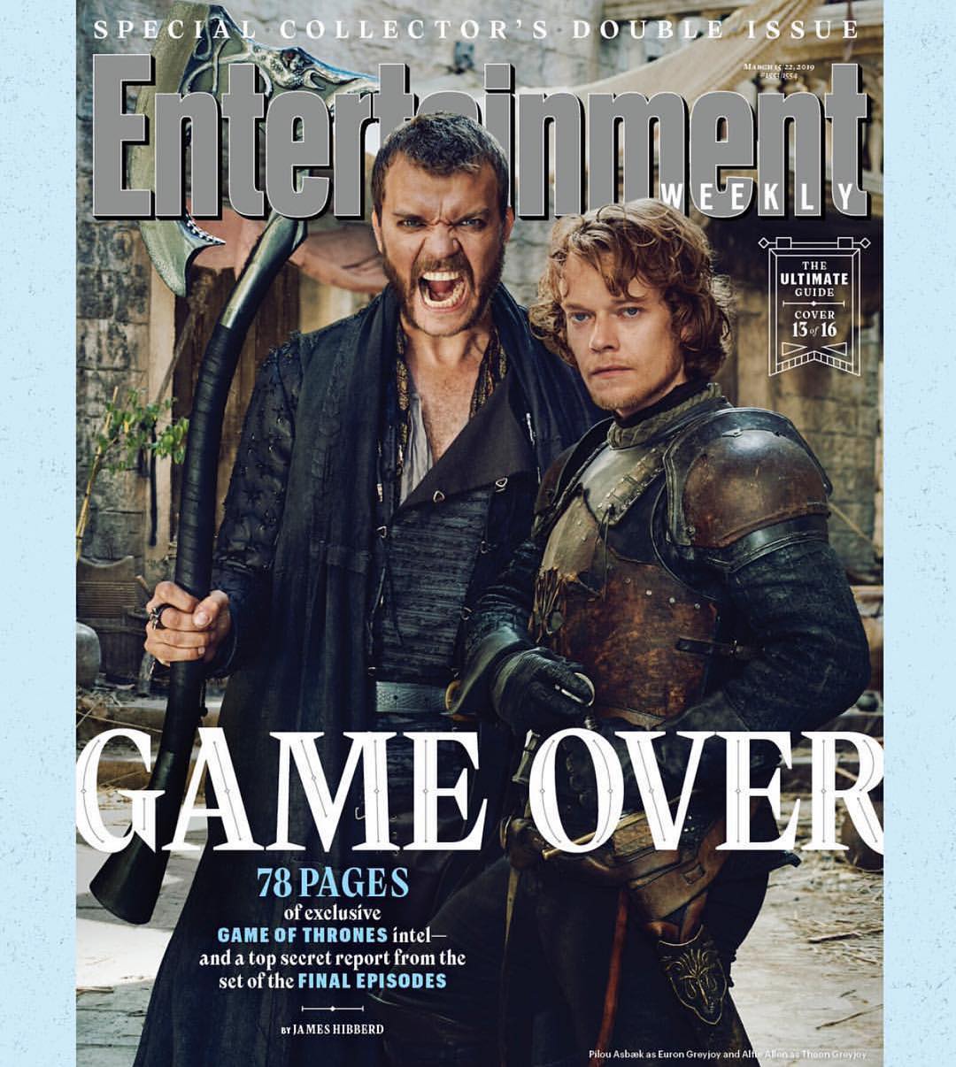 Герои финального сезона «Игры престолов» на обложке Entertainment Weekly