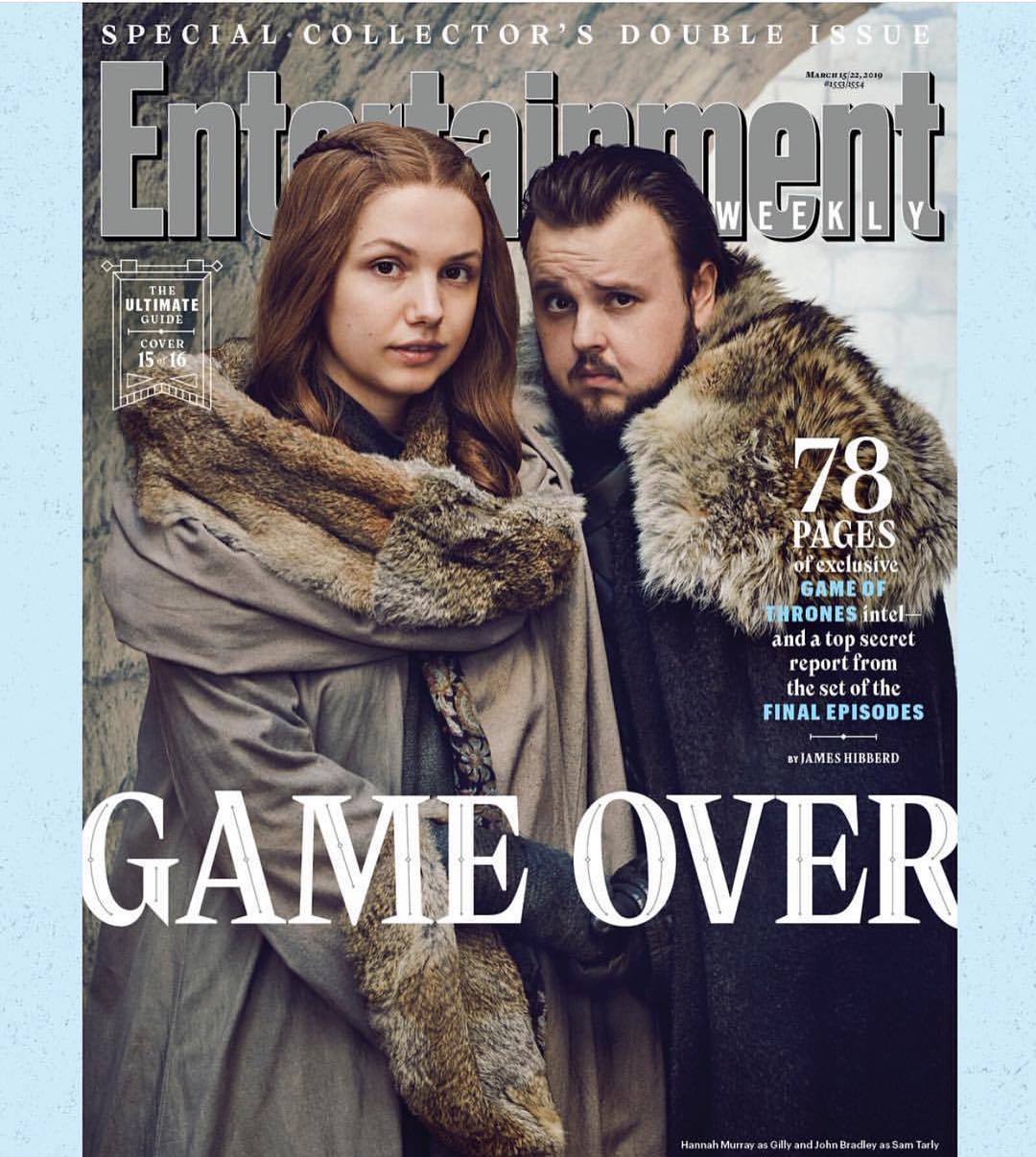 Герои финального сезона «Игры престолов» на обложке Entertainment Weekly