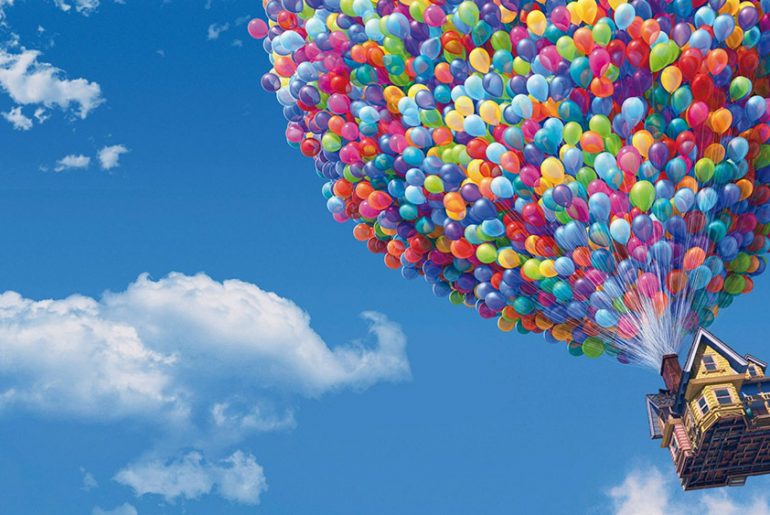 Лучшие мультфильмы. Вверх