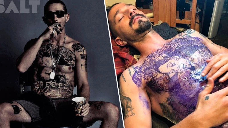 актеры с татуировками мужчины