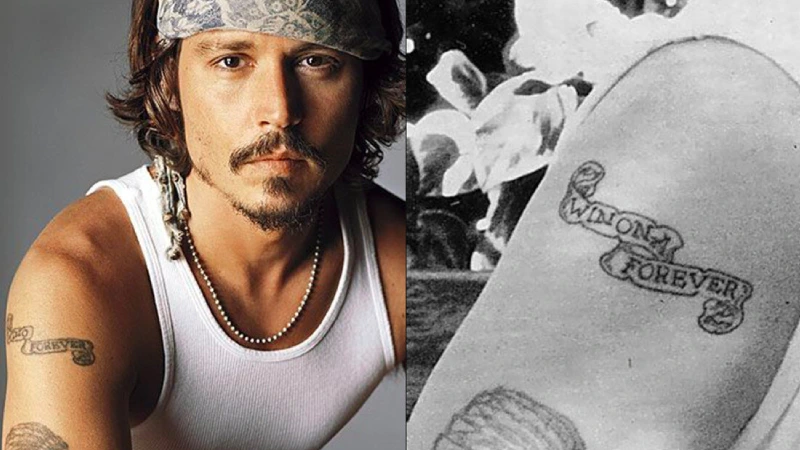 актер с татуировкой на лице